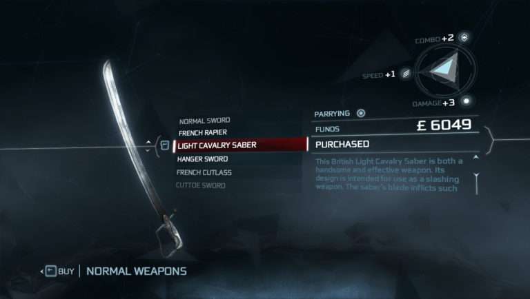Assassin's Creed III weapons