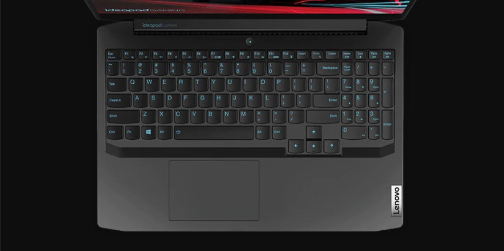 Lenovo ideapad gaming 3 keyboard and trackpad